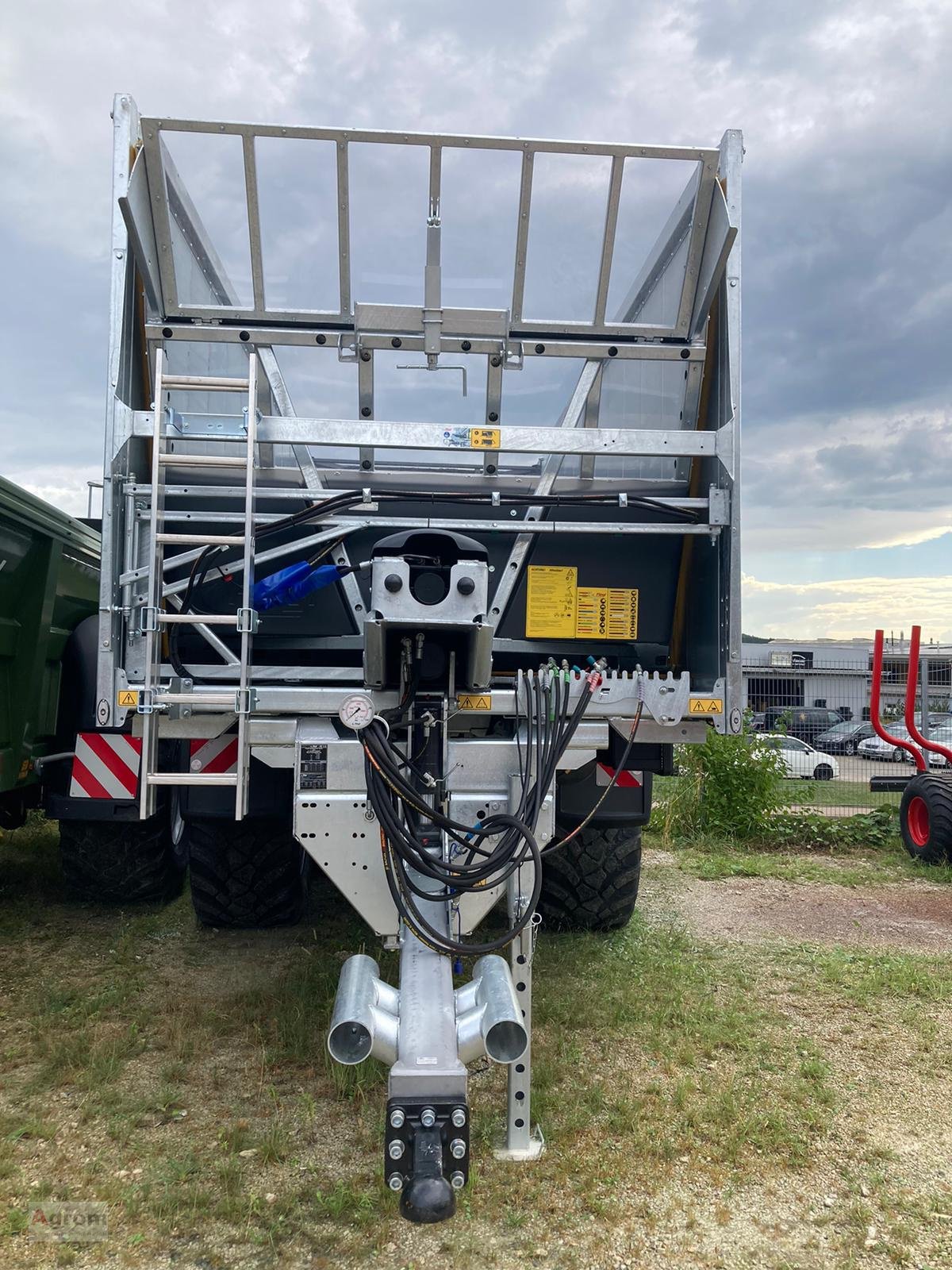 Abschiebewagen del tipo Fliegl Gigant ASW 271, Neumaschine en Münsingen (Imagen 7)