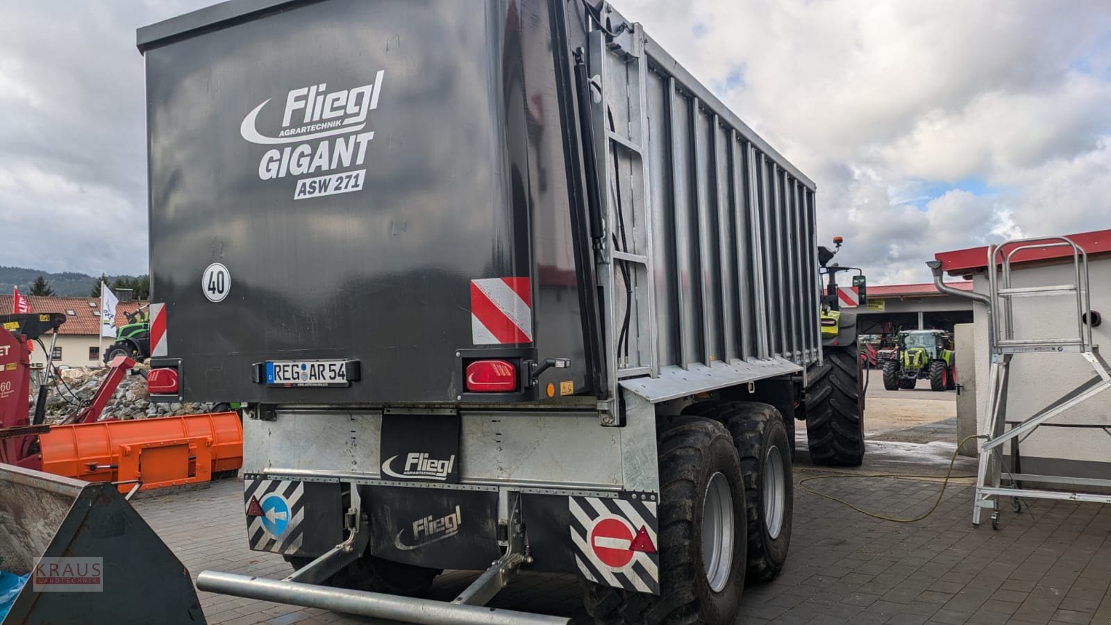 Abschiebewagen typu Fliegl Gigant ASW 271, Gebrauchtmaschine v Geiersthal (Obrázek 3)