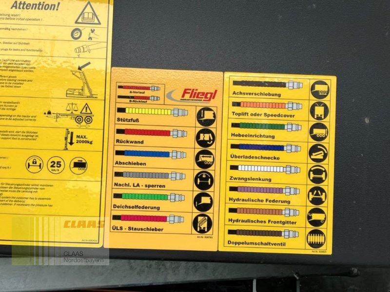 Abschiebewagen of the type Fliegl GIGANT ASW 281 ! REDUZIERT !, Neumaschine in Cham (Picture 15)