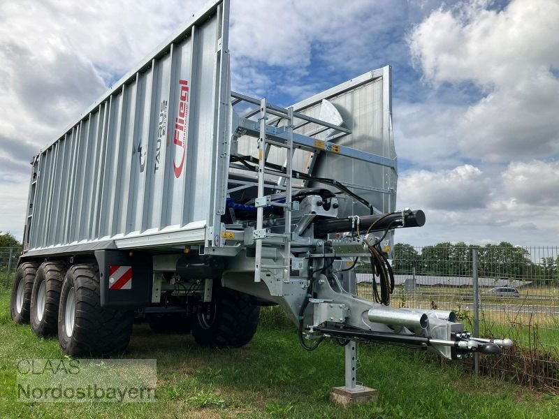 Abschiebewagen des Typs Fliegl GIGANT ASW 391 TAURUS FOX, Neumaschine in Altenstadt a.d. Waldnaab (Bild 1)