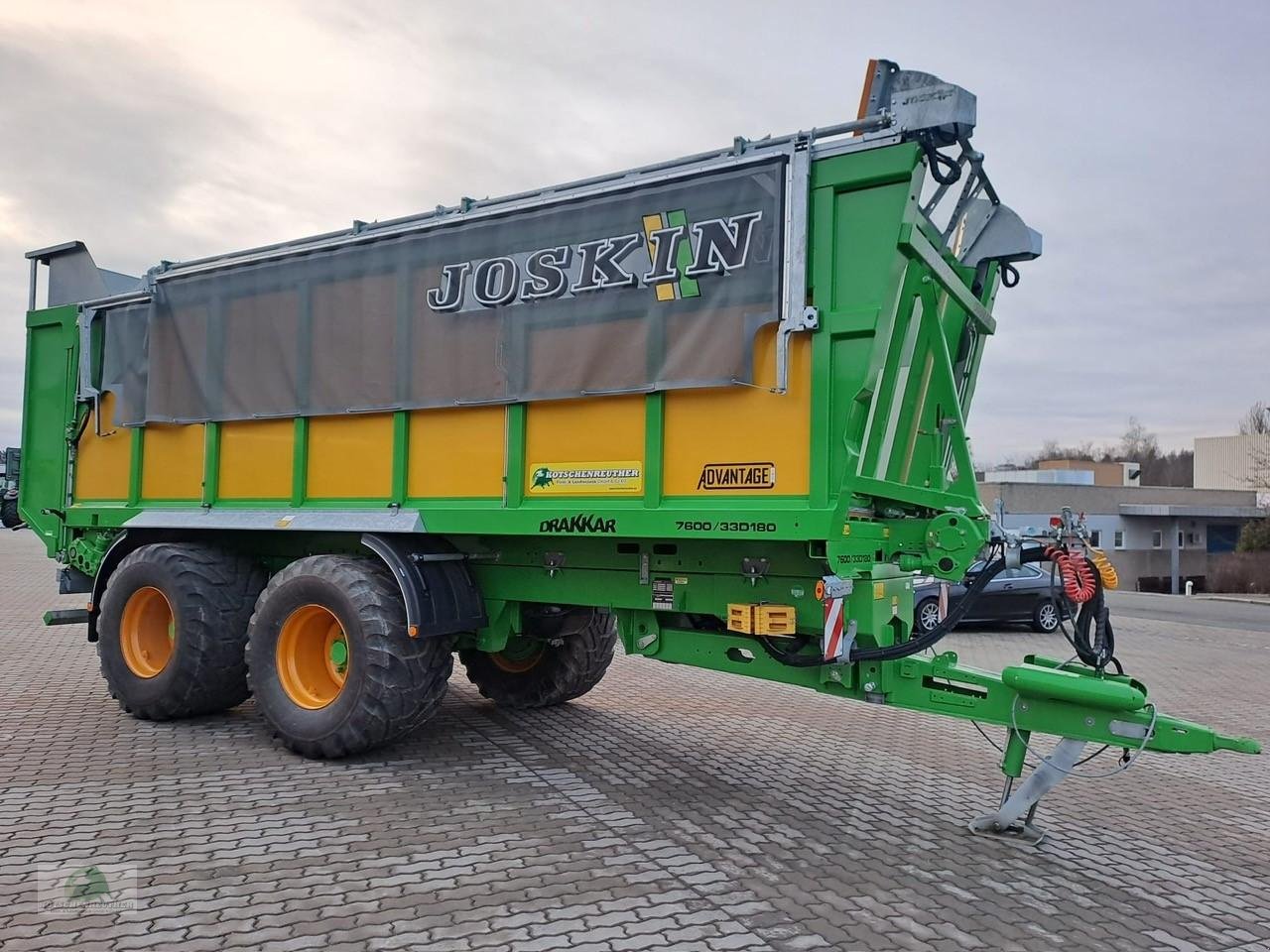 Abschiebewagen от тип Joskin DRAKKAR 7600/33D180, Neumaschine в Münchberg (Снимка 3)