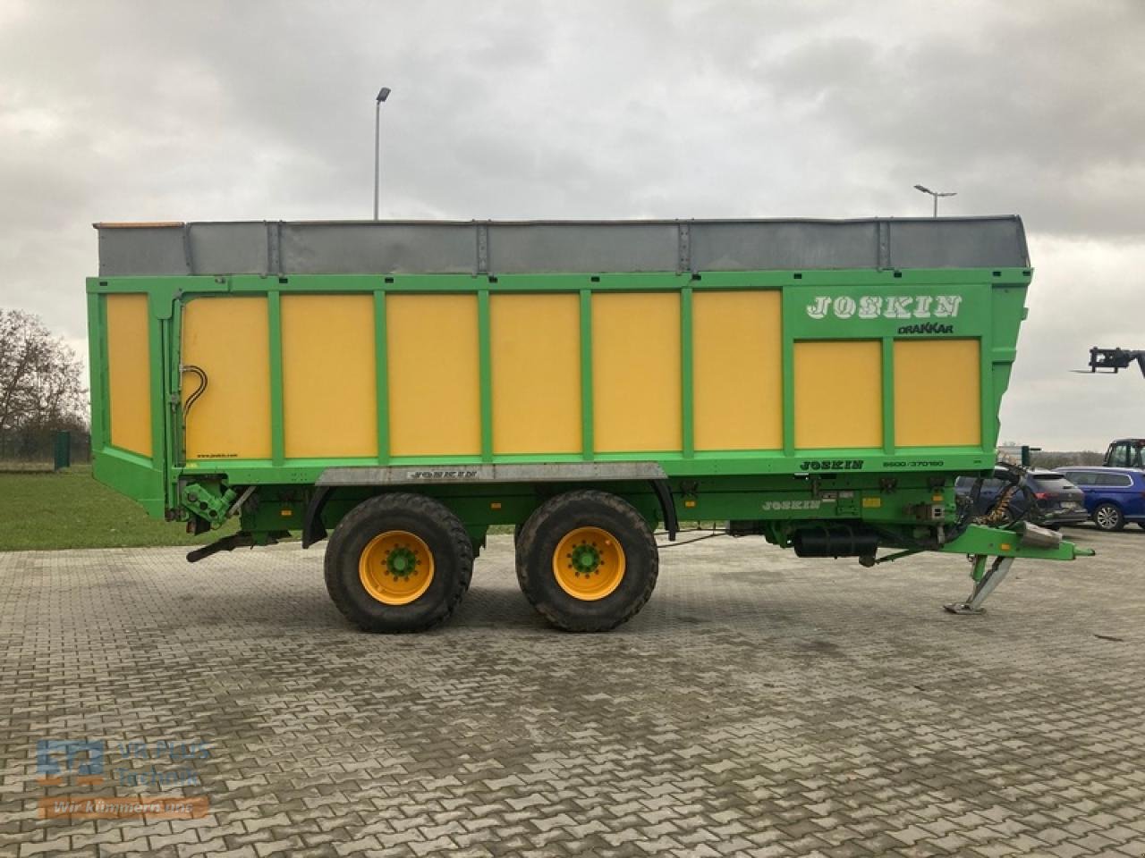 Abschiebewagen van het type Joskin DRAKKAR 8600/37D180, Gebrauchtmaschine in Osterburg (Foto 4)