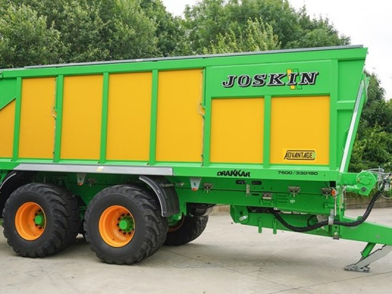 Abschiebewagen van het type Joskin Joskin DRAKKAR – Chariot à roulettes Modèle 7600/33D180, Gebrauchtmaschine in Regensdorf (Foto 1)