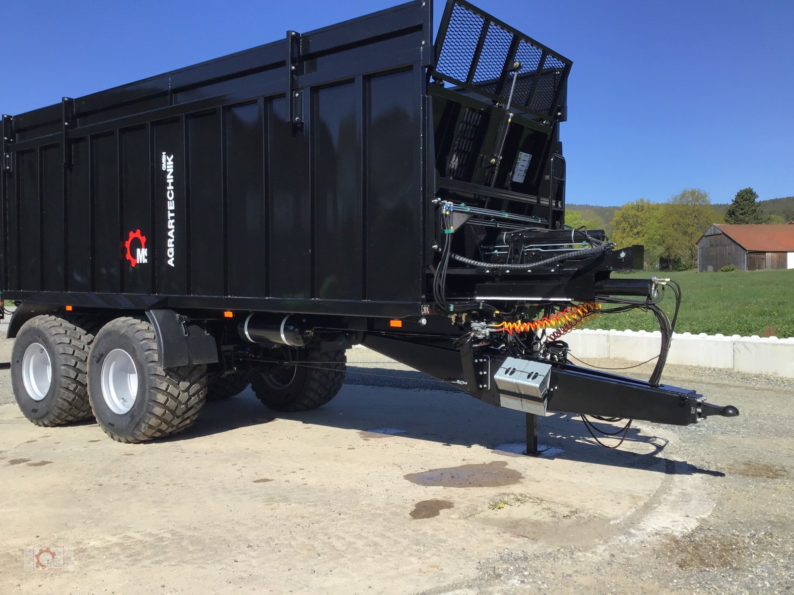 Abschiebewagen tipa Kobzarenko TZP 24t 45m³ Deichselfederung Lenkachse, Neumaschine u Tiefenbach (Slika 20)