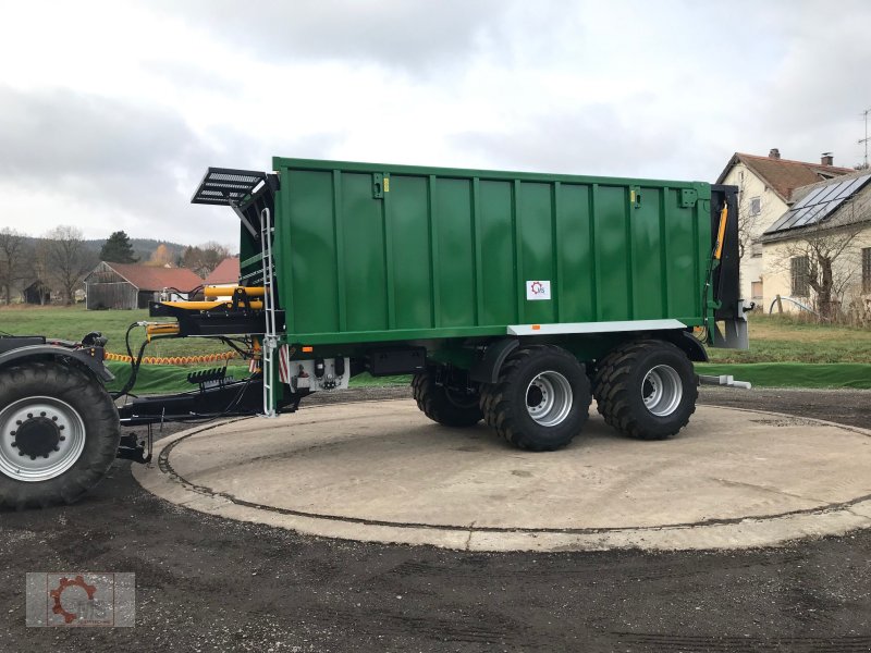 Abschiebewagen tip Kobzarenko TZP 24t 45m³ Lenkachse Deichselfederung, Neumaschine in Tiefenbach (Poză 1)