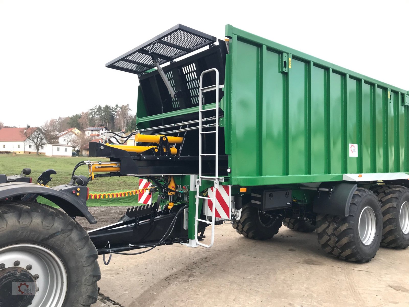 Abschiebewagen typu Kobzarenko TZP 24t 45m³ Lenkachse Deichselfederung, Neumaschine v Tiefenbach (Obrázok 2)