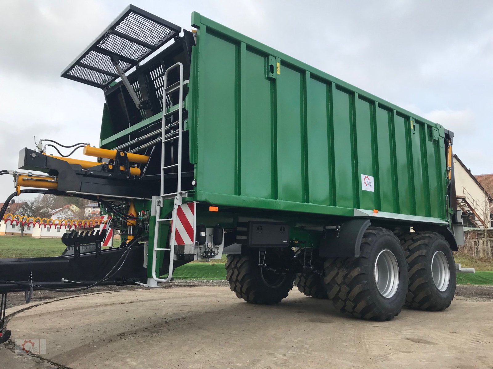 Abschiebewagen typu Kobzarenko TZP 24t 45m³ Lenkachse Deichselfederung, Neumaschine w Tiefenbach (Zdjęcie 9)