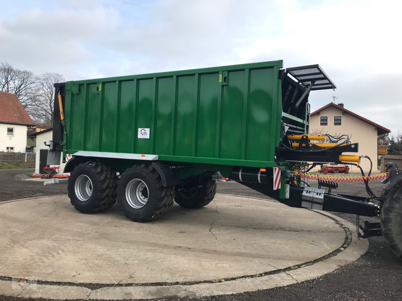 Abschiebewagen tipa Kobzarenko TZP 24t 45m³ Lenkachse Deichselfederung, Neumaschine u Tiefenbach (Slika 16)