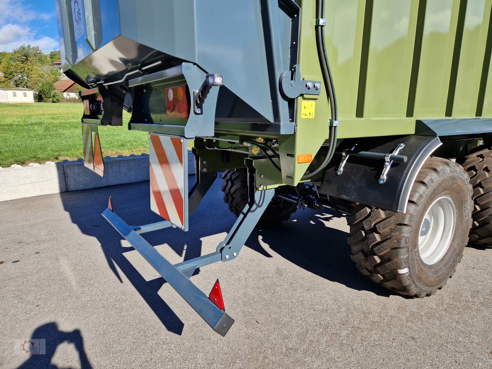 Abschiebewagen du type Kobzarenko TZP 24t 45m³ Zwangslenkung Deichselfederung, Neumaschine en Tiefenbach (Photo 7)