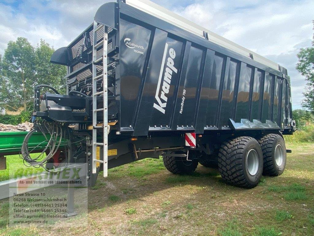 Abschiebewagen del tipo Krampe RamBody 750, Gebrauchtmaschine en Weißenschirmbach (Imagen 1)