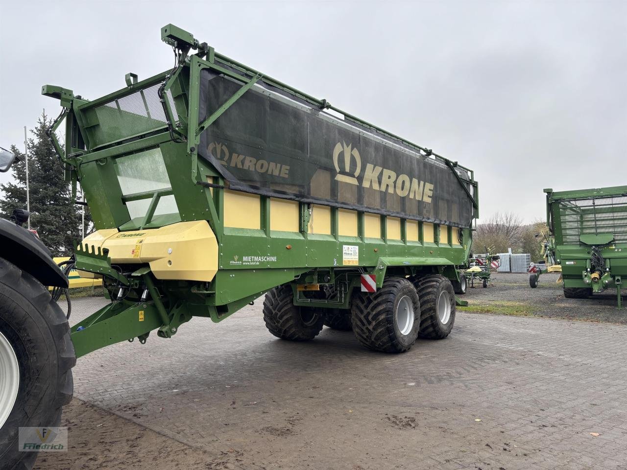 Abschiebewagen van het type Krone GX 440, Neumaschine in Bad Lausick (Foto 1)