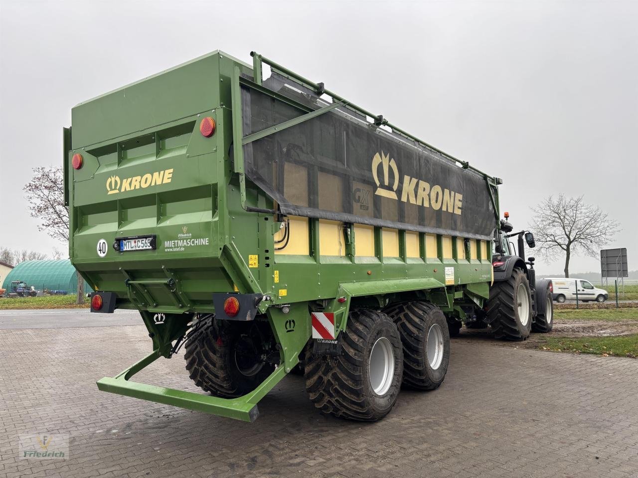 Abschiebewagen van het type Krone GX 440, Neumaschine in Bad Lausick (Foto 2)