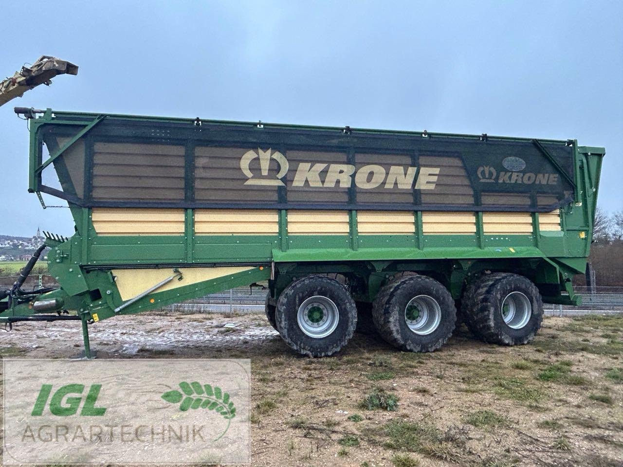 Abschiebewagen от тип Krone TX 560, Gebrauchtmaschine в Nabburg (Снимка 4)