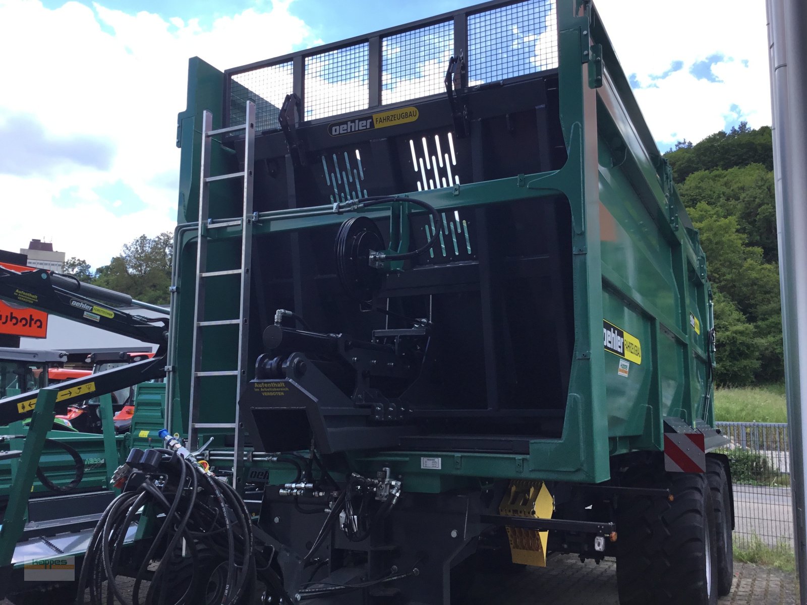 Abschiebewagen des Typs Oehler OL ASW 200, Neumaschine in Niederstetten (Bild 3)