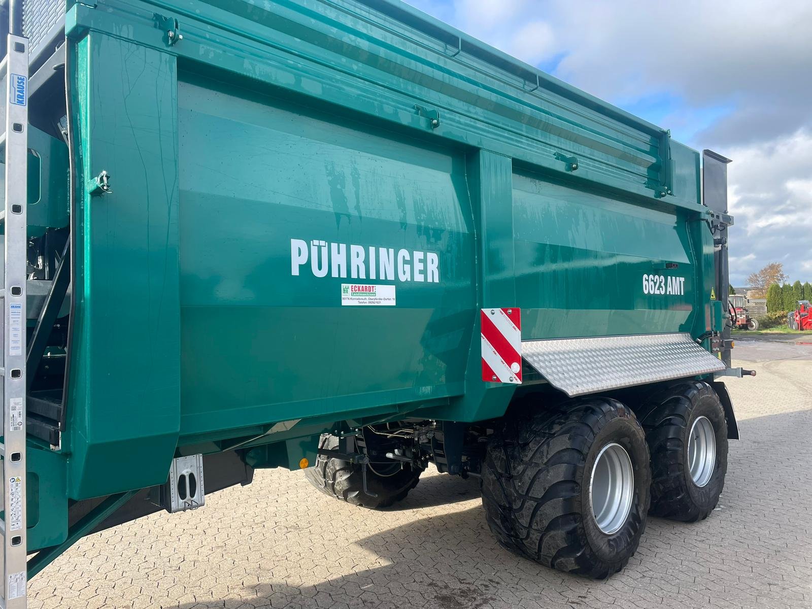 Abschiebewagen van het type Pühringer 6623 AMT, Gebrauchtmaschine in Konradsreuth (Foto 2)