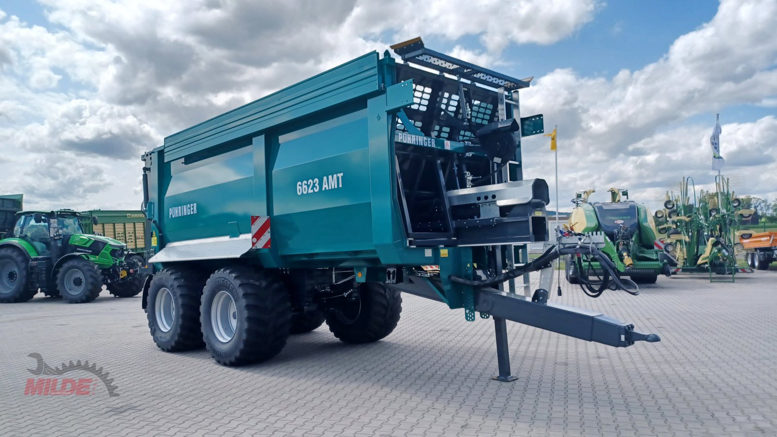 Abschiebewagen van het type Pühringer 6623 AMT, Neumaschine in Creußen (Foto 2)