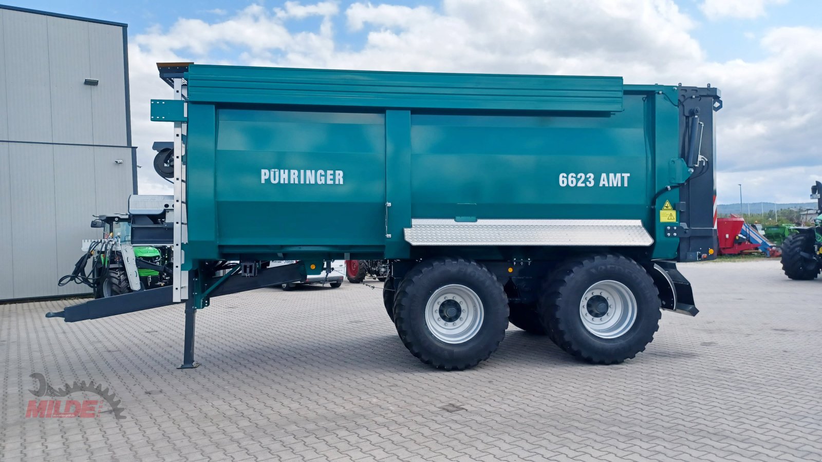 Abschiebewagen van het type Pühringer 6623 AMT, Neumaschine in Creußen (Foto 3)