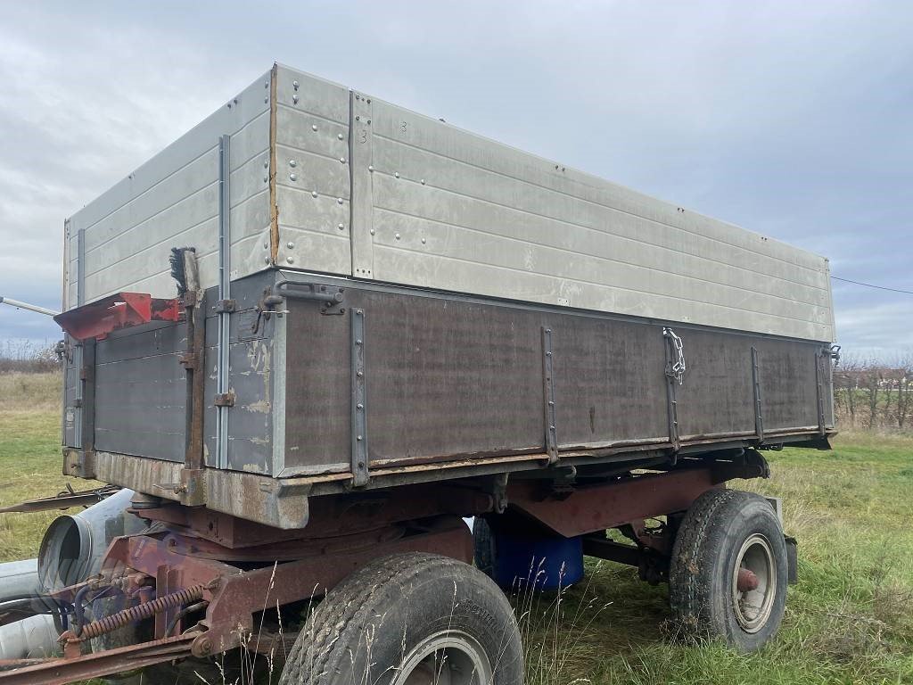 Abschiebewagen tipa Spitzer Dreiseitenkipper / Anhänger 10 to Gesamtgewicht, Gebrauchtmaschine u Schutterzell (Slika 1)