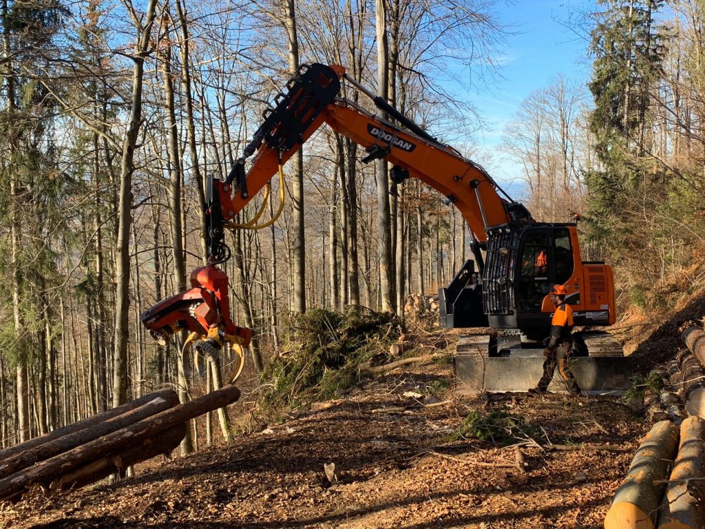 Aggregat & Anbauprozessor του τύπου Konrad Forsttechnik Woody 61 Harvester Aggregat, Neumaschine σε Hutthurm (Φωτογραφία 7)