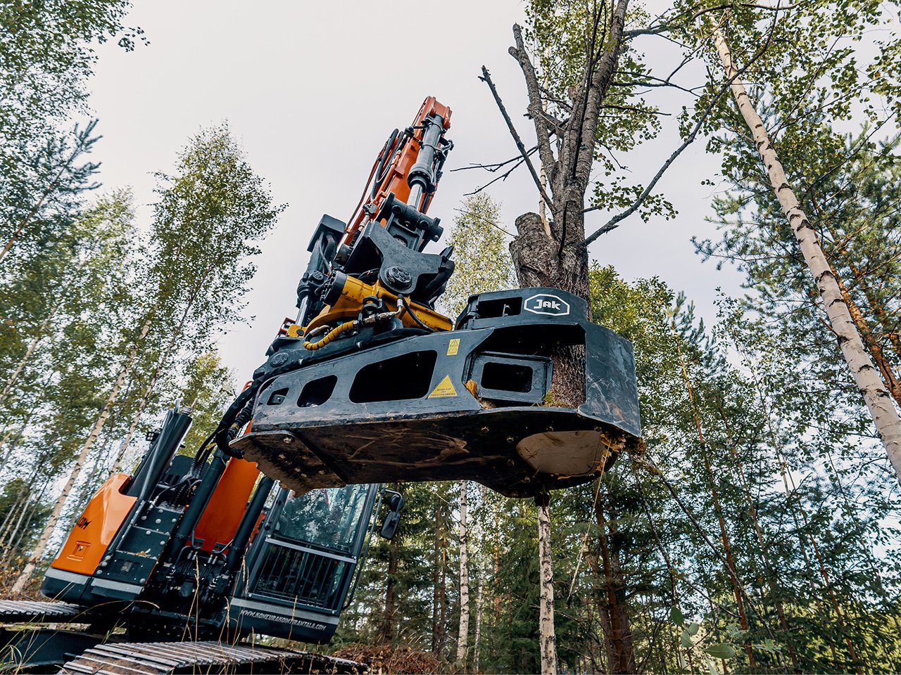 Aggregat & Anbauprozessor типа Reil & Eichinger Fällgreifer JAK 300 C für Bagger, Neumaschine в Nittenau (Фотография 5)