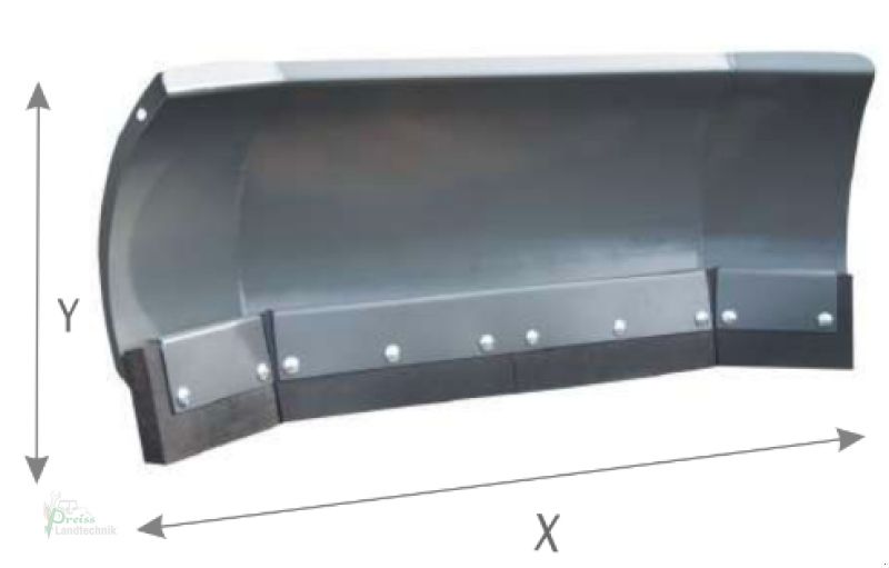 Anbaugerät del tipo PreissTec Gummischieber, Neumaschine en Bad Kötzting (Imagen 1)