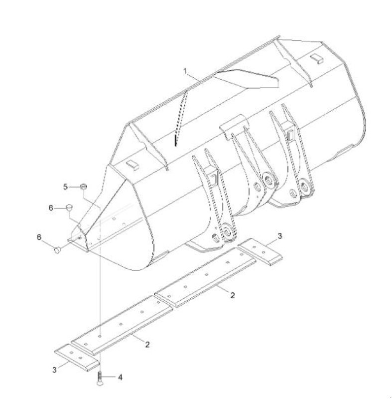 Anbaugerät del tipo Sonstige Skovlskær, Gebrauchtmaschine en Hemmet (Imagen 2)