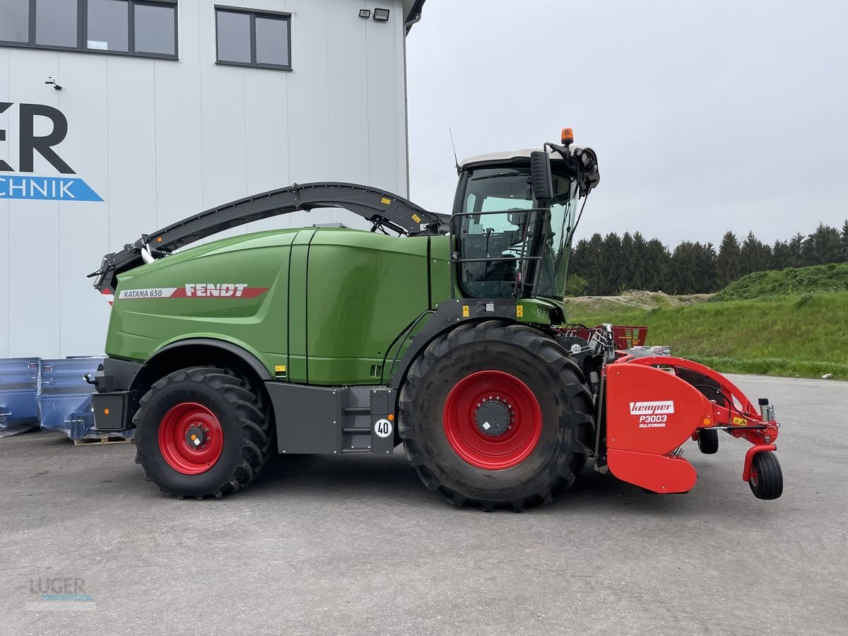 Anbauhäcksler & Anhängehäcksler van het type Fendt Katana 650, Vorführmaschine in Niederkappel (Foto 1)