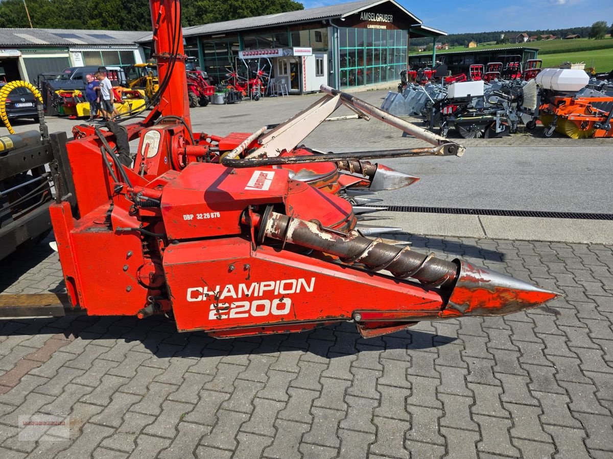 Anbauhäcksler & Anhängehäcksler типа Kemper Champion 2200 TOP Einzug NEU Drehkranz+Messer NE, Gebrauchtmaschine в Tarsdorf (Фотография 27)