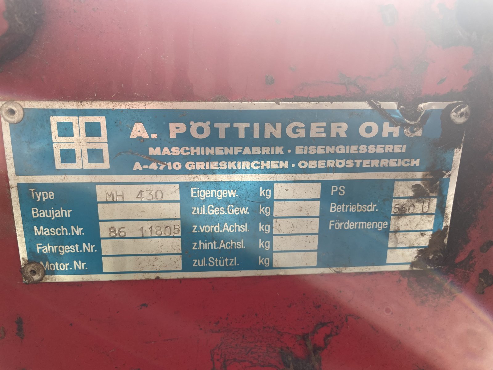 Anbauhäcksler & Anhängehäcksler za tip Pöttinger Mex II Rotation, Gebrauchtmaschine u Untergriesbach (Slika 1)