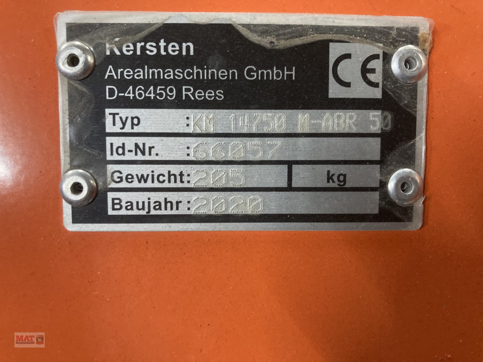 Anbaukehrmaschine del tipo Kersten KM 14750, Gebrauchtmaschine en Waldkraiburg (Imagen 4)