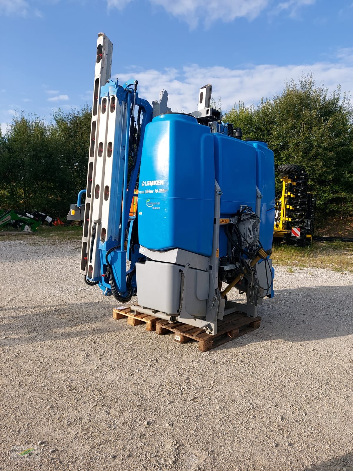 Anbauspritze van het type Lemken Sirius 10/1600, Gebrauchtmaschine in Pegnitz-Bronn (Foto 1)