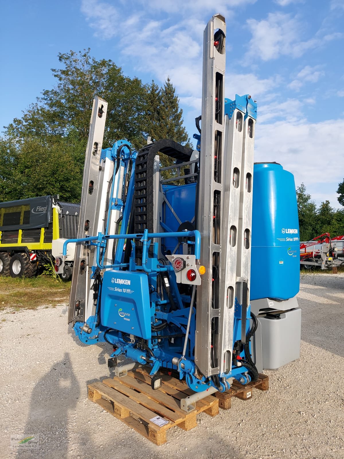 Anbauspritze van het type Lemken Sirius 10/1600, Gebrauchtmaschine in Pegnitz-Bronn (Foto 6)