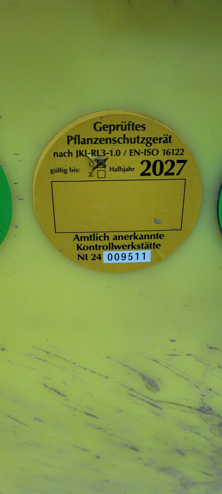 Anbauspritze del tipo Sieger HD SMA 1200, Gebrauchtmaschine en Neustadt (Imagen 16)