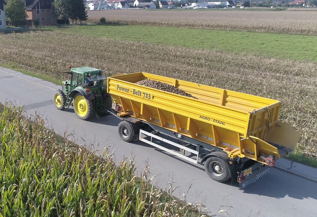 Anhänger van het type AGRO-STAHL Power-Belt 723, Neumaschine in Wundschuh (Foto 1)