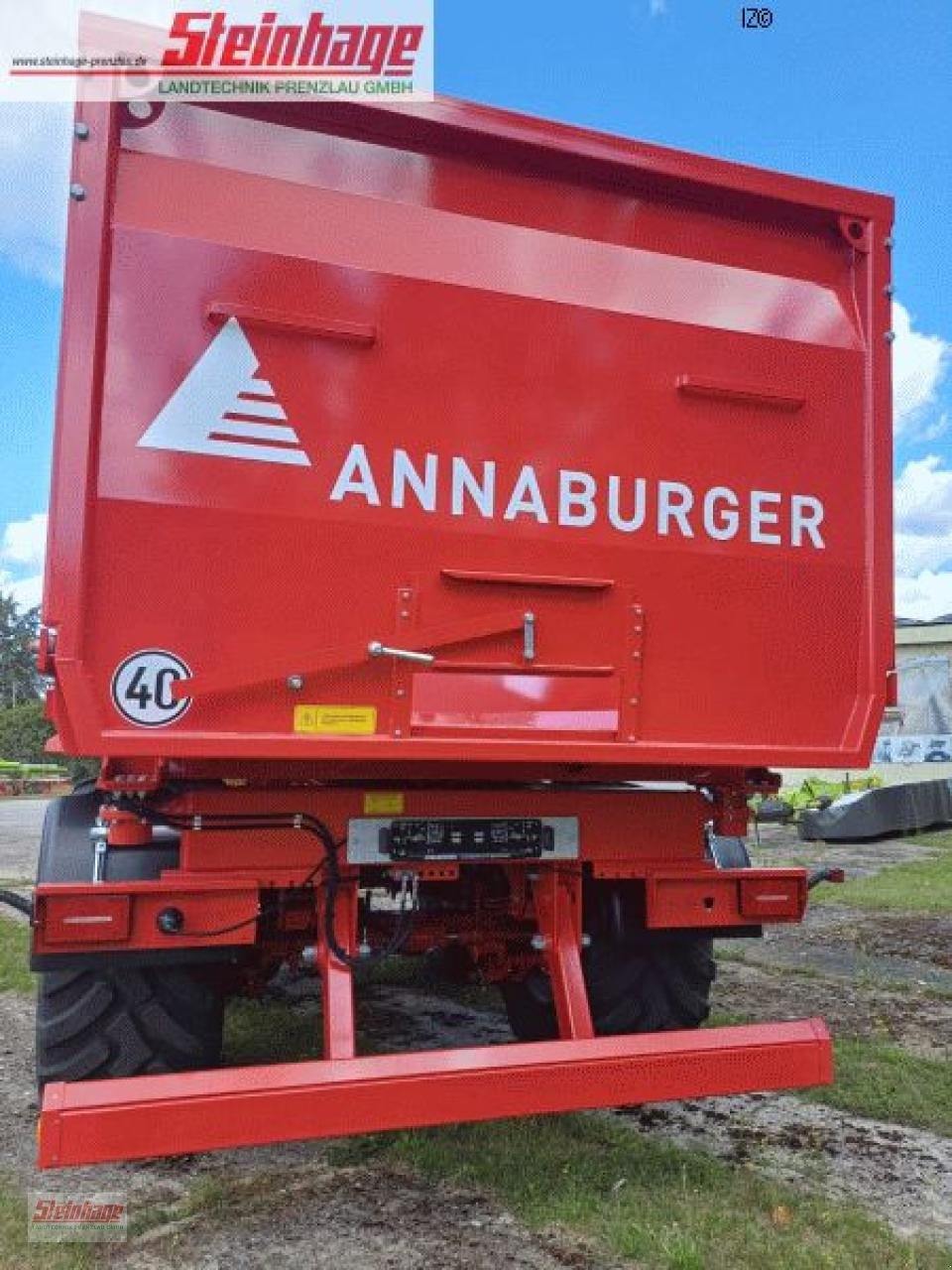 Anhänger typu Annaburger Eco Liner HTS 22G.12 Hinterkipper, Neumaschine w Rollwitz (Zdjęcie 6)