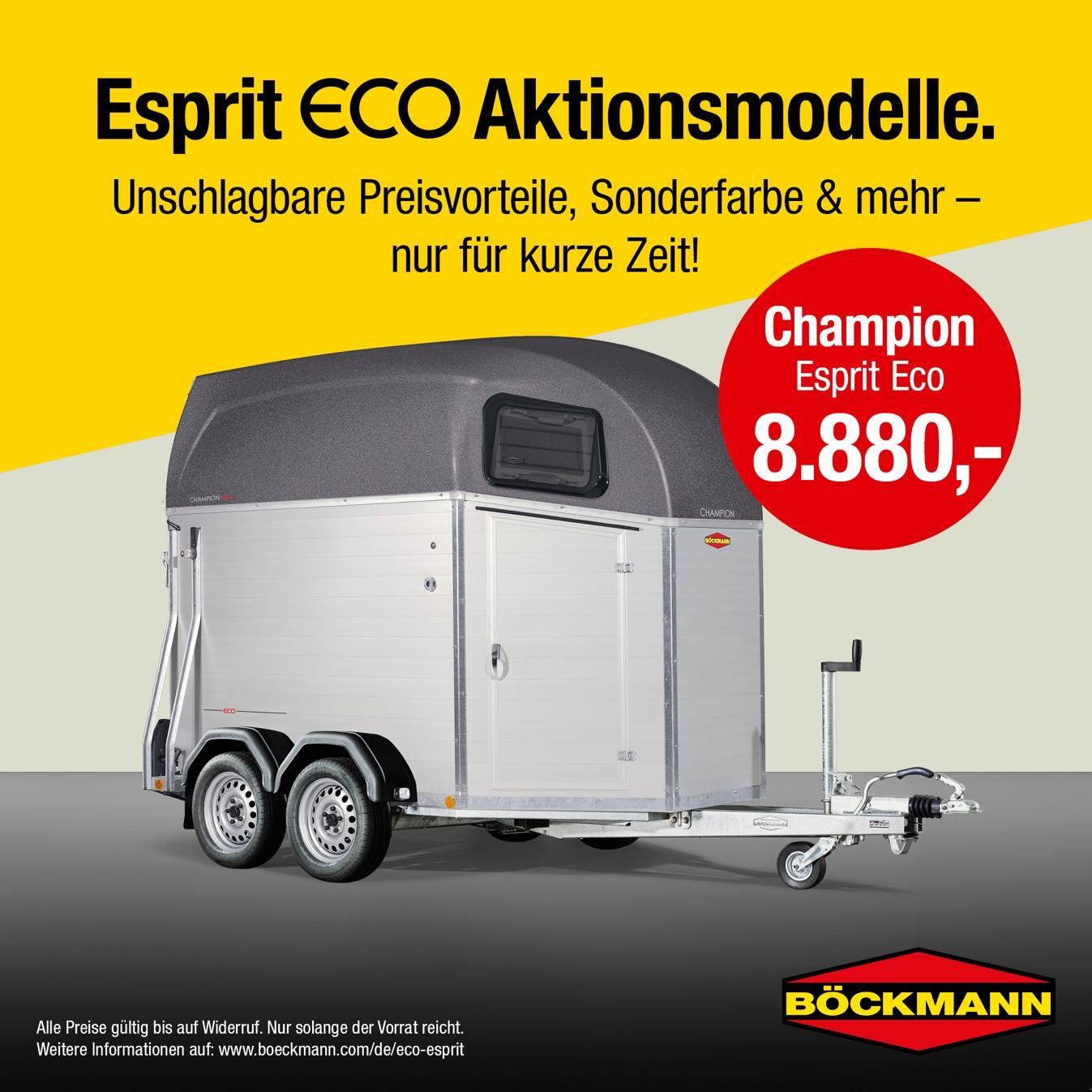 Anhänger typu Böckmann Champion Esprit ECO, Neumaschine w Lollar, Ruttershausen (Zdjęcie 1)