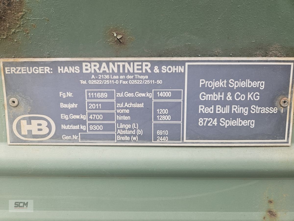 Anhänger a típus Brantner TA 14051 xxl, Gebrauchtmaschine ekkor: St. Marein (Kép 6)