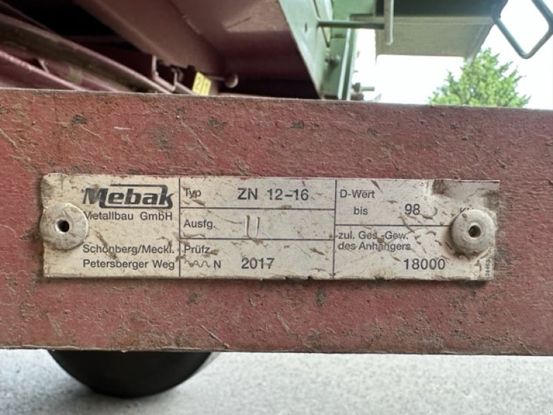 Anhänger tip Brantner Z 18050, Gebrauchtmaschine in Dachwig (Poză 18)