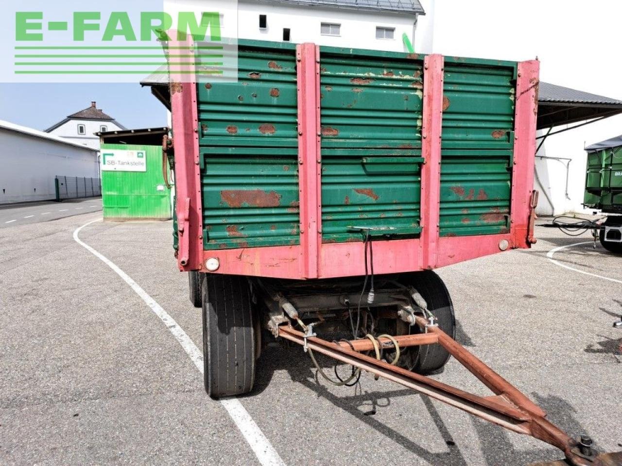 Anhänger van het type Bucher 2 Achs 2 Seiten Luftkipper, Gebrauchtmaschine in REDLHAM (Foto 3)