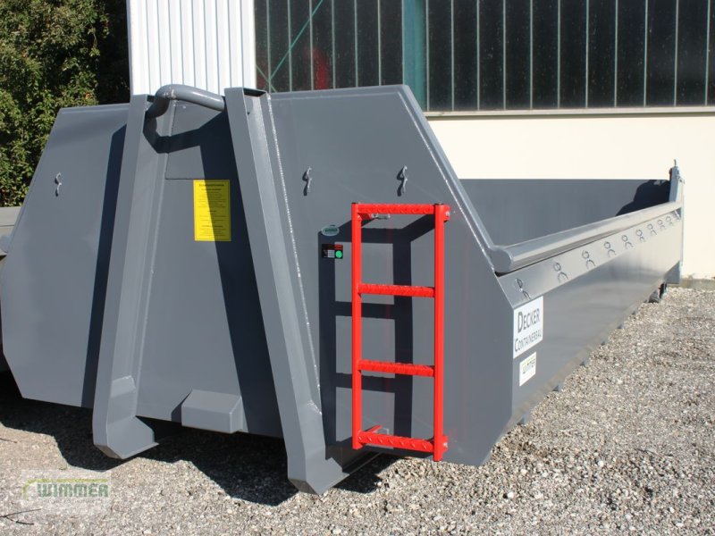 Anhänger Türe ait Decker Container Bau und Schuttcontainer, Neumaschine içinde Kematen (resim 1)