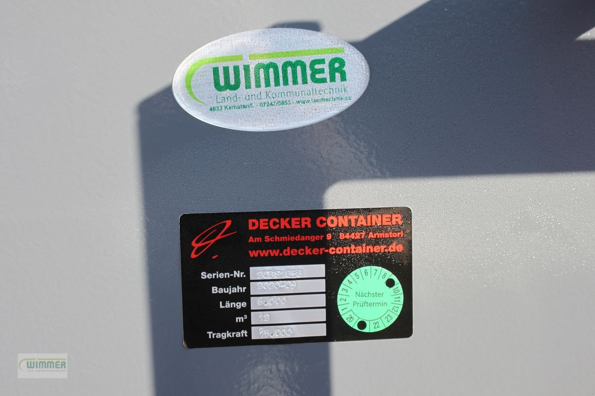 Anhänger του τύπου Decker Container Bau und Schuttcontainer, Neumaschine σε Kematen (Φωτογραφία 4)