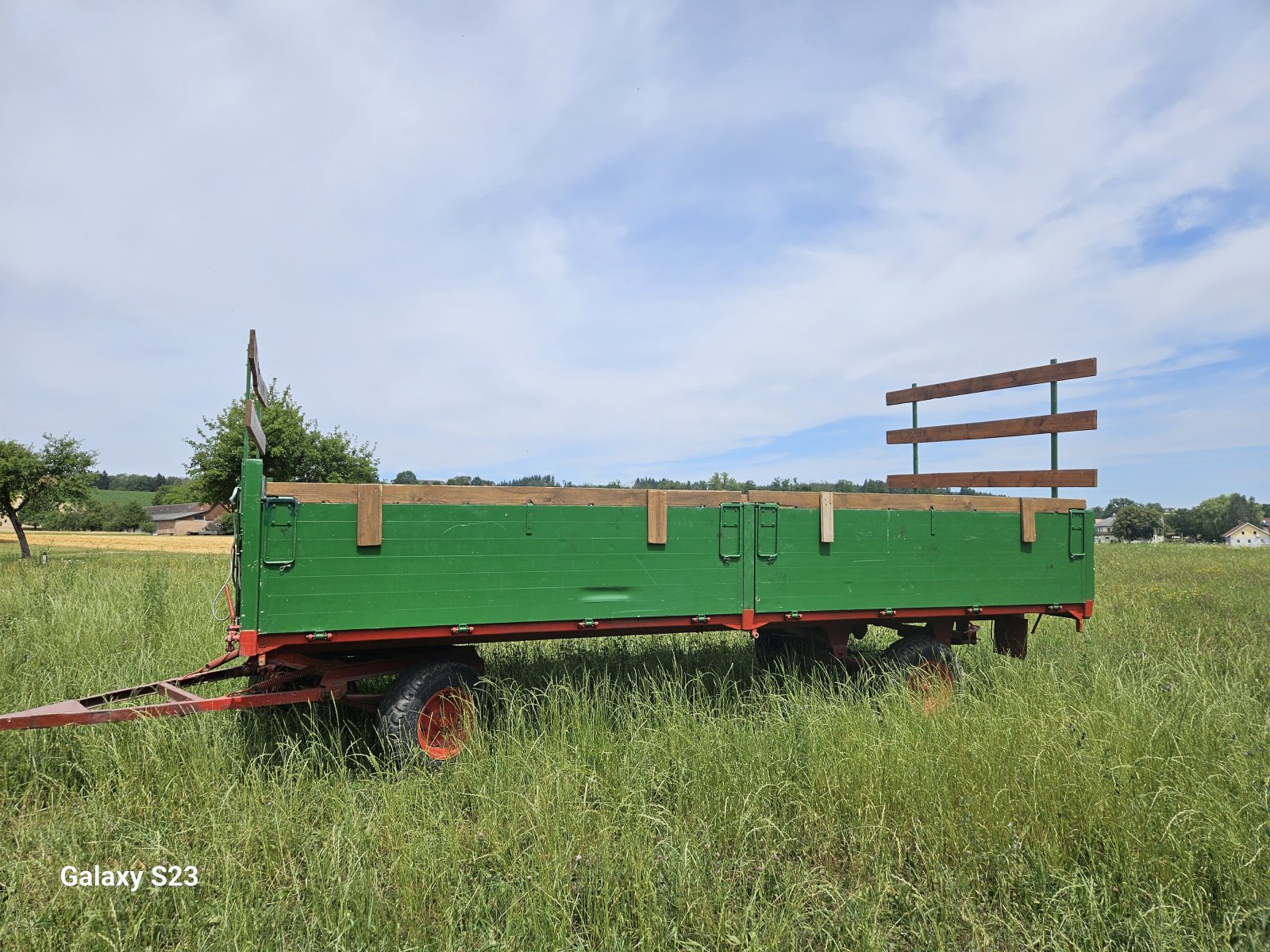 Anhänger typu Eigenbau Ballenwagen, Gebrauchtmaschine w Meggenhofen (Zdjęcie 3)