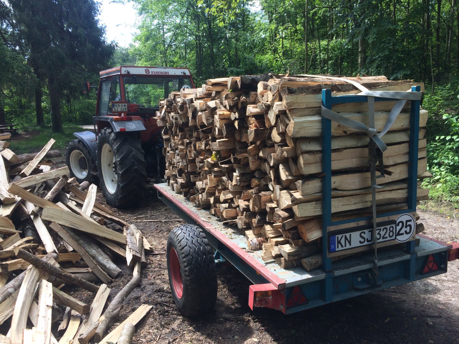 Anhänger du type Eigenbau Plattform offen, Gebrauchtmaschine en Radolfzell (Photo 8)