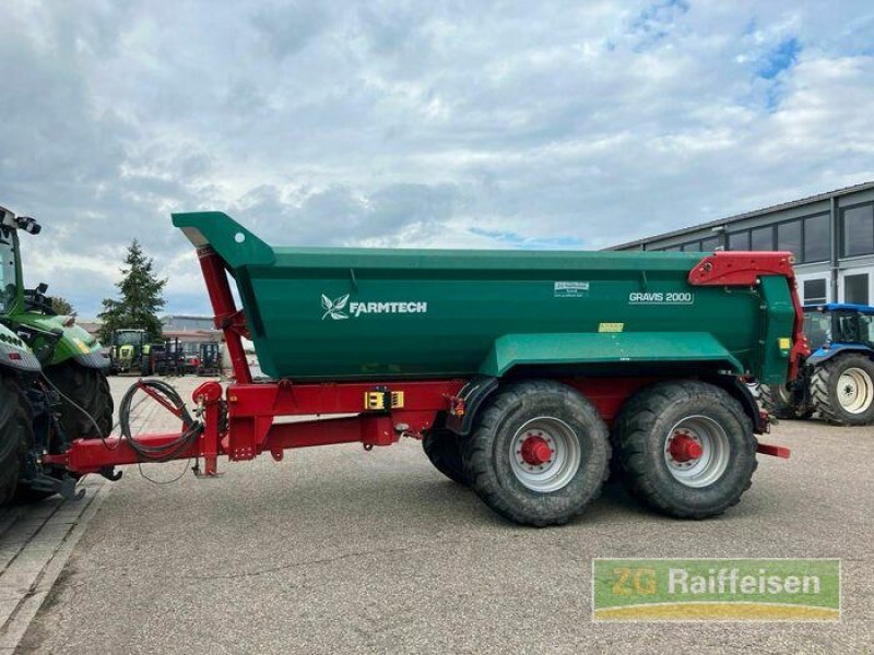 Anhänger van het type Farmtech Gravis 2000, Gebrauchtmaschine in Bühl (Foto 12)