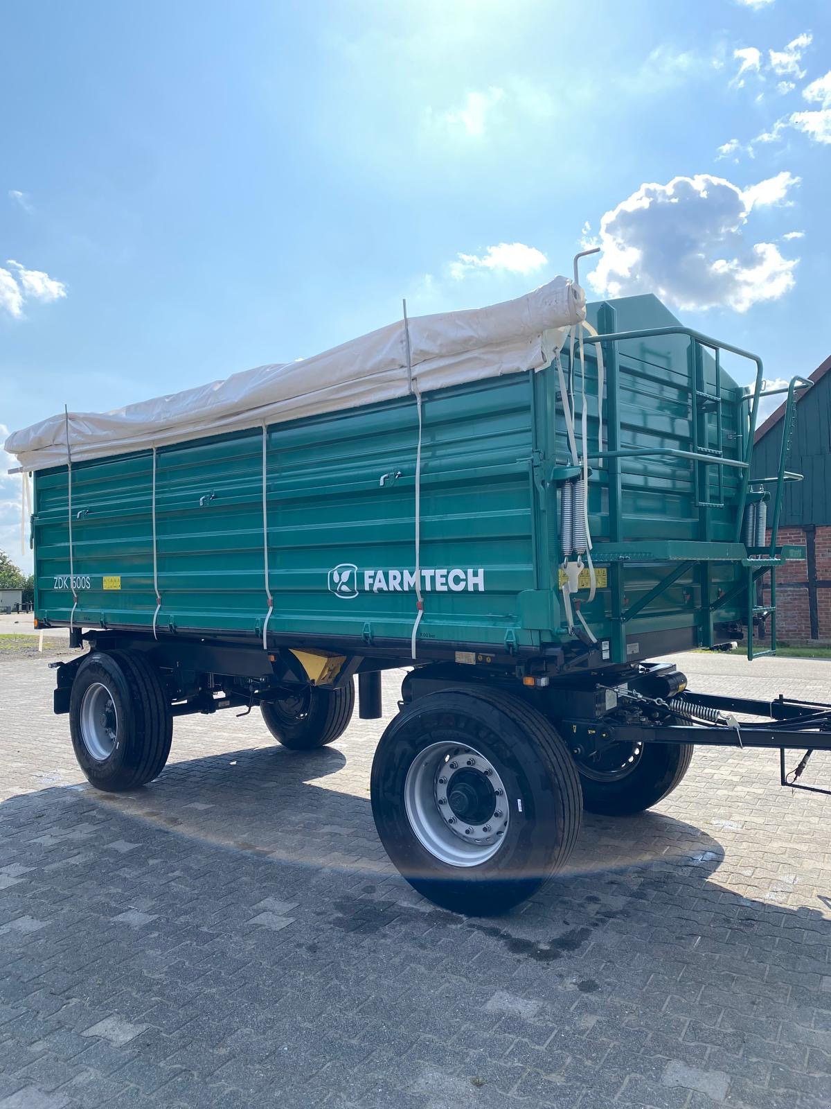 Anhänger van het type Farmtech ZDK 1500 S, Gebrauchtmaschine in Bohmte (Foto 2)