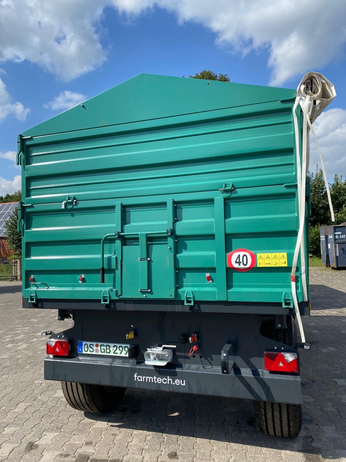 Anhänger van het type Farmtech ZDK 1500 S, Gebrauchtmaschine in Bohmte (Foto 3)