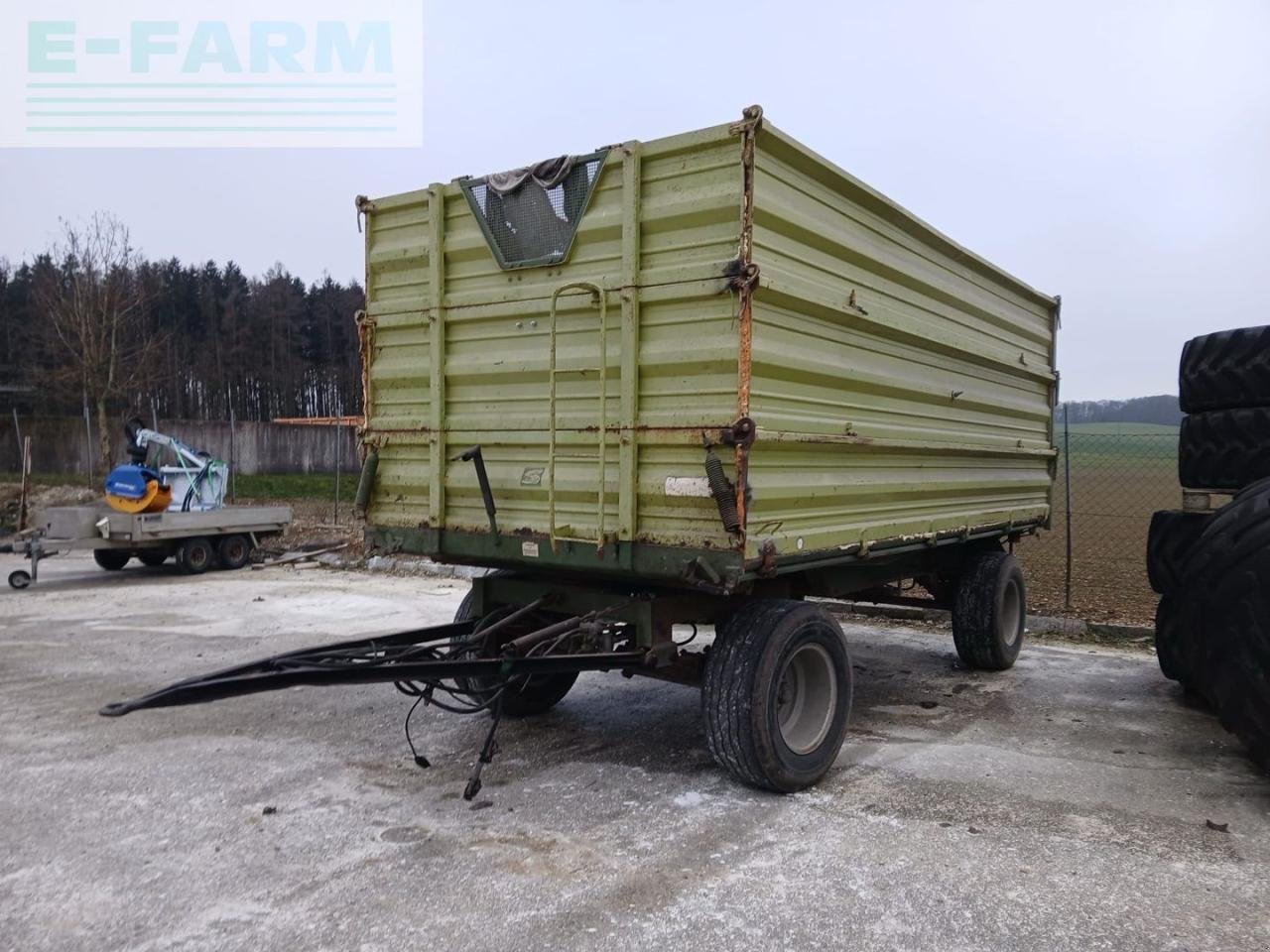 Anhänger des Typs Fliegl 2 Achs 3 Seiten Kipper, Gebrauchtmaschine in REDLHAM (Bild 1)