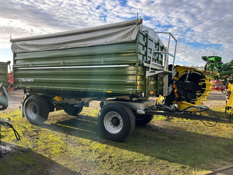 Anhänger del tipo Fliegl DK 180 Maxum Fox limited, Neumaschine In Sittensen