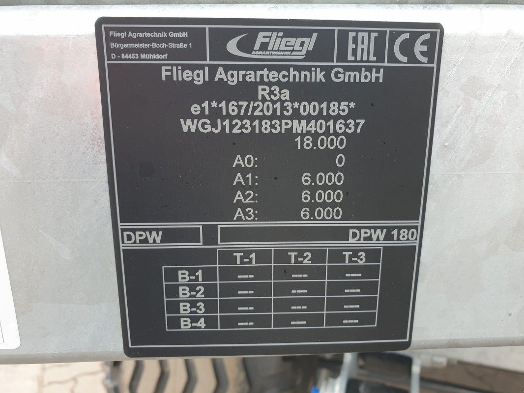 Anhänger типа Fliegl DPW 180 B, Neumaschine в Sittensen (Фотография 10)