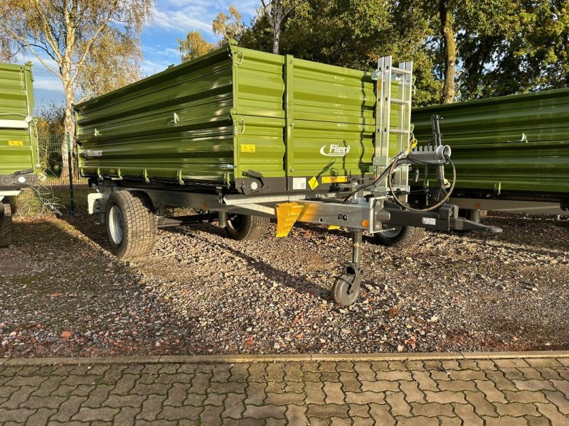 Anhänger del tipo Fliegl EDK 80, Neumaschine In Sittensen